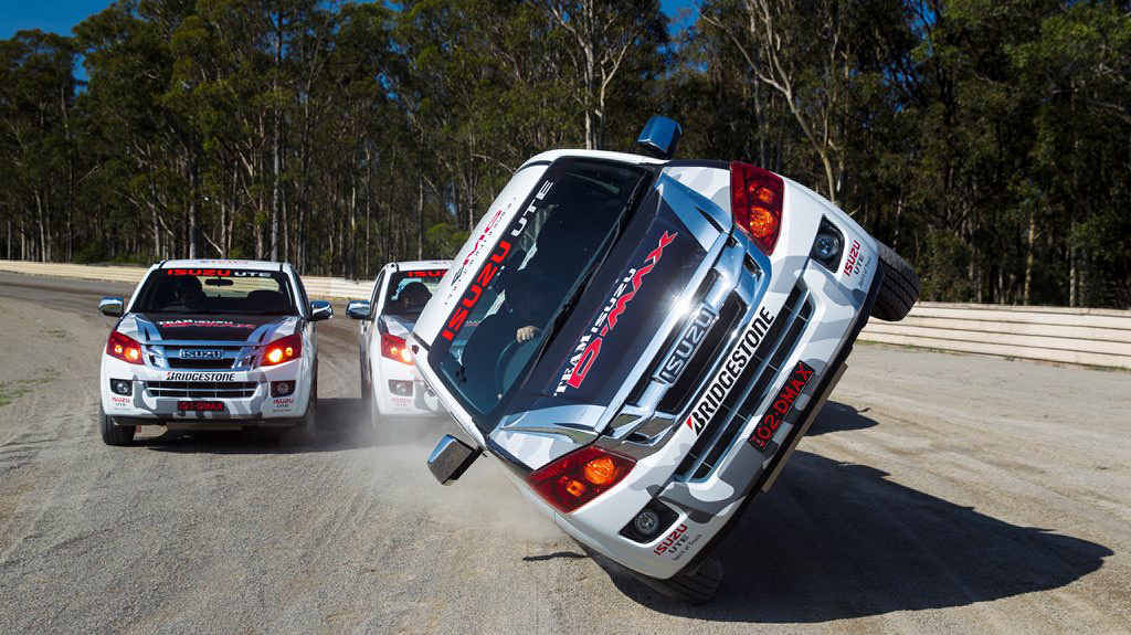 PRECISION DRIVING: The Isuzu UTE Team D-Max precision driving team will make its debut at the Coffs Harbour Show from April 26 to 28. PRECISION DRIVING: The Isuzu UTE Team D-Max precision driving team will make its debut at the Coffs Harbour Show from April 26 to 28.